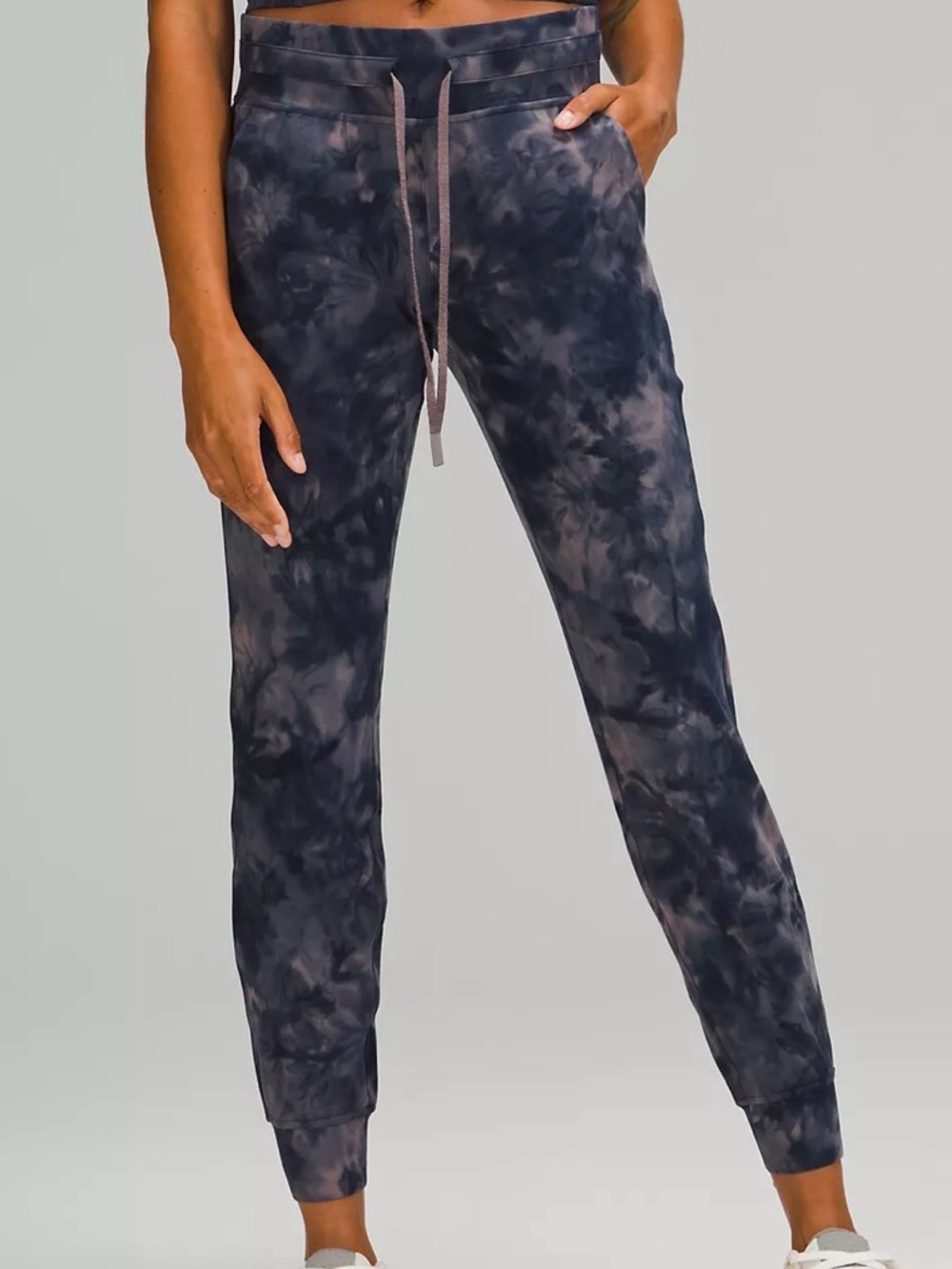 🍋 Lululemon Ready to Rulu Joggers | Diamond Dye Lunar Rock & True Navy | 0